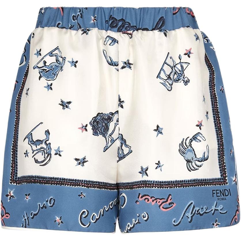 Шорты из сатина с принтом FENDI
Шорты из сатина с принтом FENDI