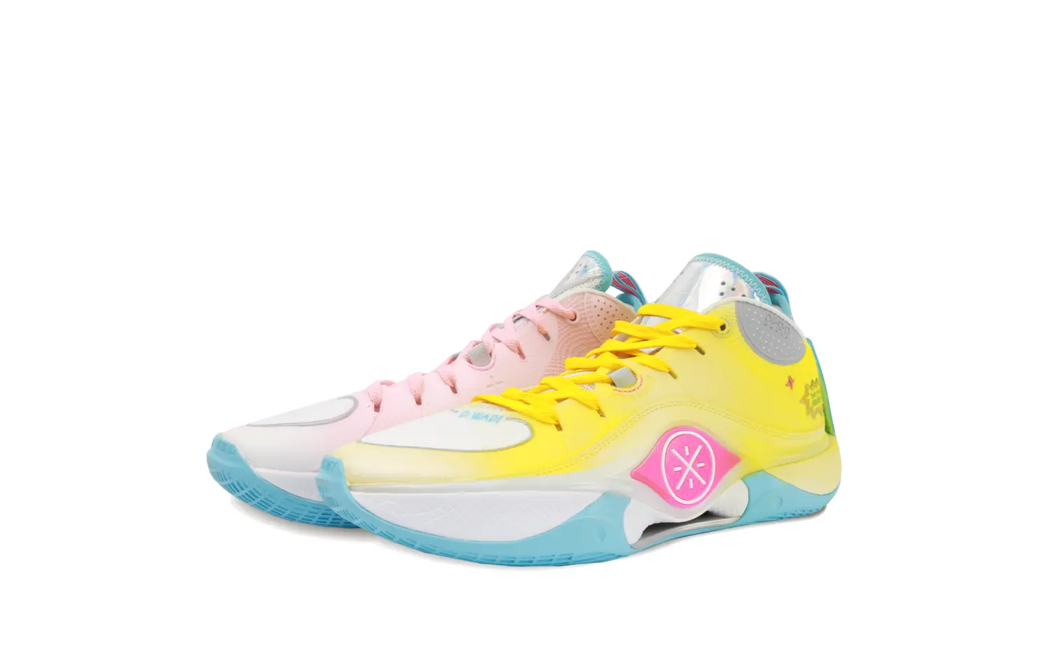 LINING Баскетбольные кроссовки WOW 5 с амортизацией, противоскользящие и дышащие, средней высоты, мужские, желто-розовые, разные цвета
LINING Баскетбольные кроссовки WOW 5 с амортизацией, противоскользящие и дышащие, средней высоты, мужские, желто-розовые, разные цвета