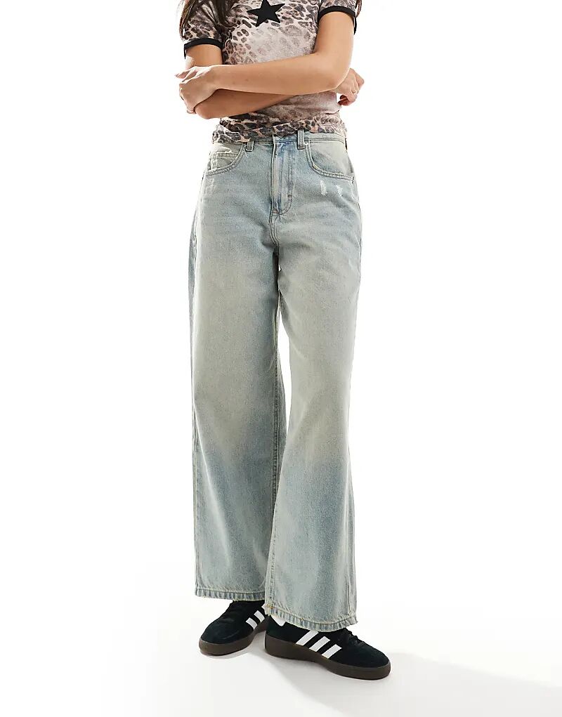 Джинсы бойфренда DTT свободного кроя светло-голубого цвета Don't Think Twice
Джинсы бойфренда DTT свободного кроя светло-голубого цвета Don't Think Twice