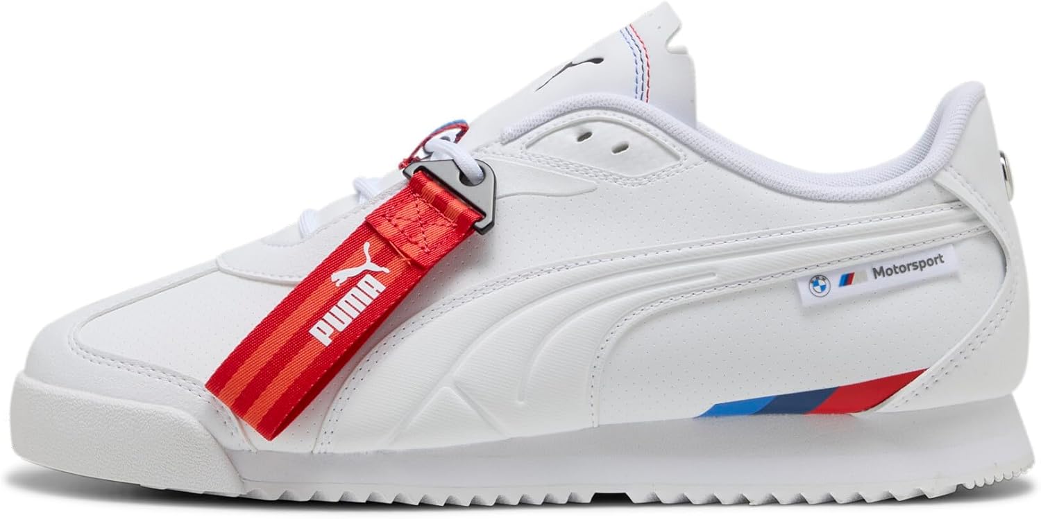 Мужские кроссовки Puma BMW Motorsport Roma, белый/черный
Мужские кроссовки Puma BMW Motorsport Roma, белый/черный