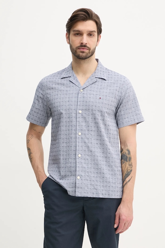 Рубашка с добавлением льна Tommy Hilfiger, синий
Рубашка с добавлением льна Tommy Hilfiger, синий
