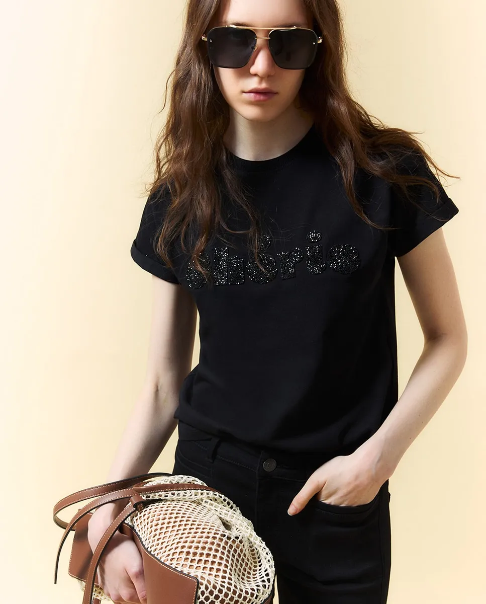 Милая блестящая футболка Sfera, серый
Милая блестящая футболка Sfera, серый