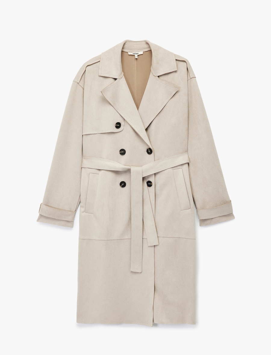 Пальто межсезонное Koton, от белого
Пальто межсезонное Koton, от белого