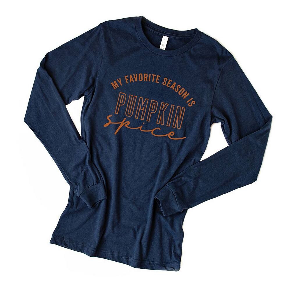 Футболка с длинными рукавами и рисунком My Favorite Season Is Pumpkin Spice Simply Sage Market, цвет True Navy
Футболка с длинными рукавами и рисунком My Favorite Season Is Pumpkin Spice Simply Sage Market, цвет True Navy