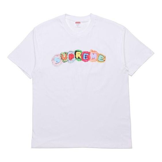 Футболка week 7 pillows tee logo short sleeve white Supreme, белый 
Футболка week 7 pillows tee logo short sleeve white Supreme, белый