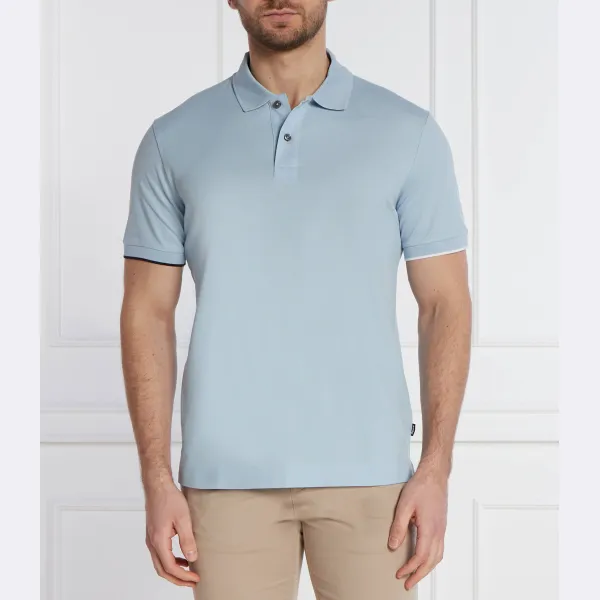 Polo parlay 211 стандартной посадки Пике мерсеризованный Boss, синий
Polo parlay 211 стандартной посадки Пике мерсеризованный Boss, синий