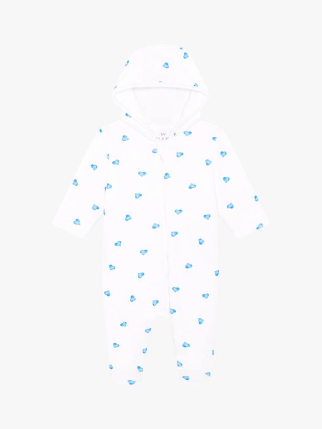 Детский комбинезон с капюшоном и принтом в виде сердечек из хлопковой смеси Rosa & Blue, White
Детский комбинезон с капюшоном и принтом в виде сердечек из хлопковой смеси Rosa & Blue, White