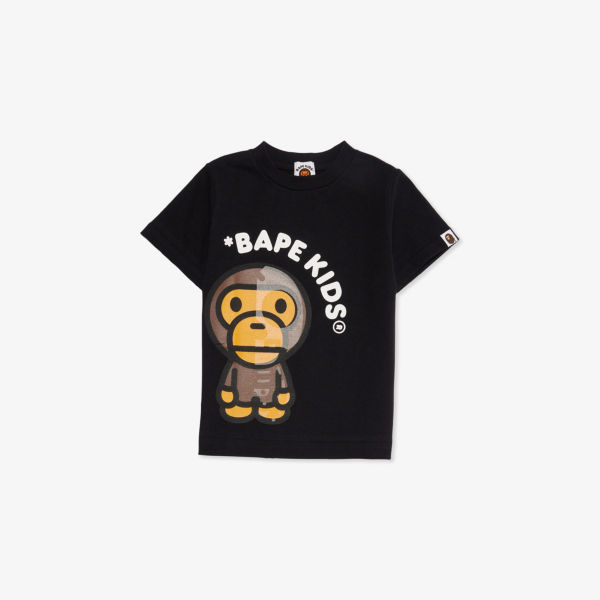 Футболка из хлопкового джерси с принтом glow in the dark Baby Milo, 1-5 лет A Bathing Ape, черный
Футболка из хлопкового джерси с принтом glow in the dark Baby Milo, 1-5 лет A Bathing Ape, черный