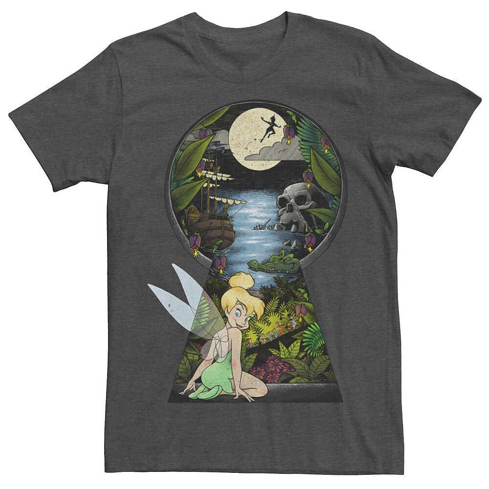 Мужская футболка с замочной скважиной Disney's Peter Pan Tinkerbell, цвет Charcoal Heather
Мужская футболка с замочной скважиной Disney's Peter Pan Tinkerbell, цвет Charcoal Heather