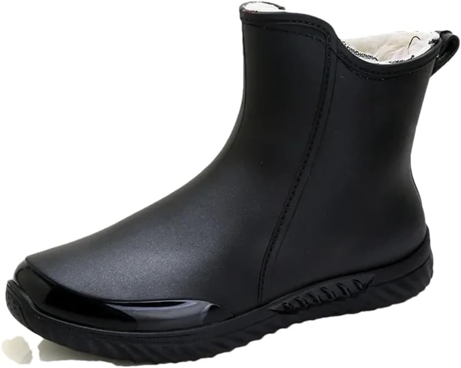 Мужские короткие резиновые сапоги Wjnvfioo, противоскользящие, низкие, для улицы и мойки автомобилей, водонепроницаемые, черный
Мужские короткие резиновые сапоги Wjnvfioo, противоскользящие, низкие, для улицы и мойки автомобилей, водонепроницаемые, черный