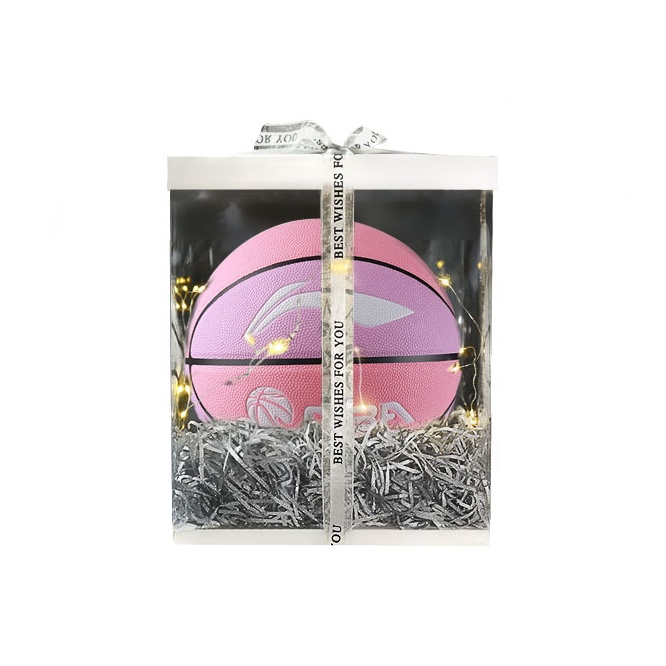 LINING Баскетбольный мяч PU, фиолетово-розовый, размер 7, тренировочный
LINING Баскетбольный мяч PU, фиолетово-розовый, размер 7, тренировочный