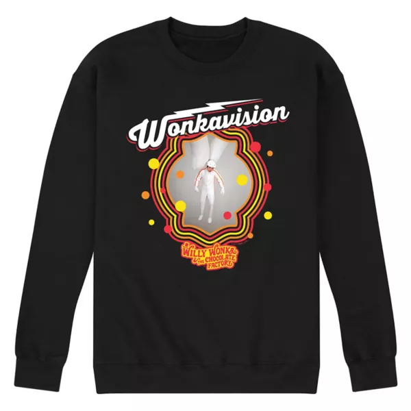 Мужская флисовая толстовка «Вилли Вонка ВонкаВижн» Licensed Character, черный
Мужская флисовая толстовка «Вилли Вонка ВонкаВижн» Licensed Character, черный