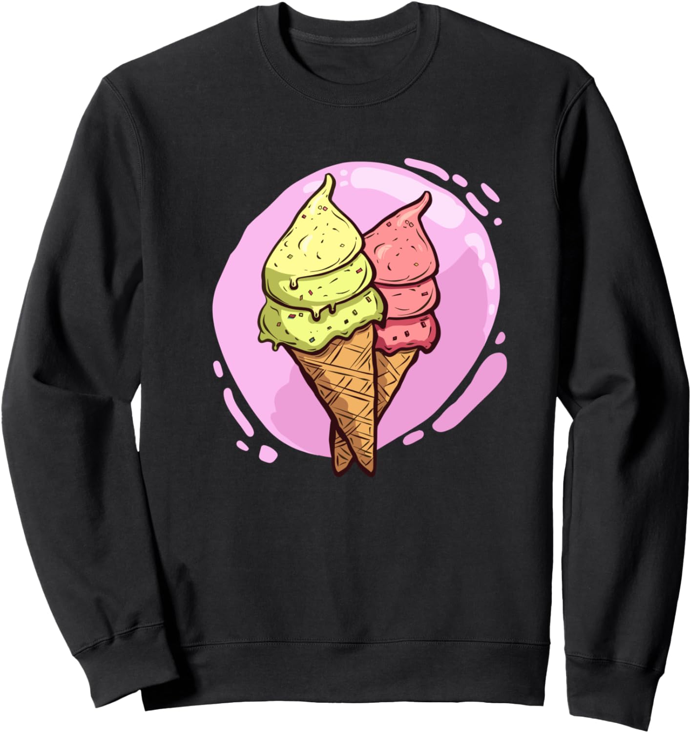 Толстовка с принтом в виде рожка мороженого Funny Ice Cream Guy Graphic T-Shirts And Giveaways, черный
Толстовка с принтом в виде рожка мороженого Funny Ice Cream Guy Graphic T-Shirts And Giveaways, черный