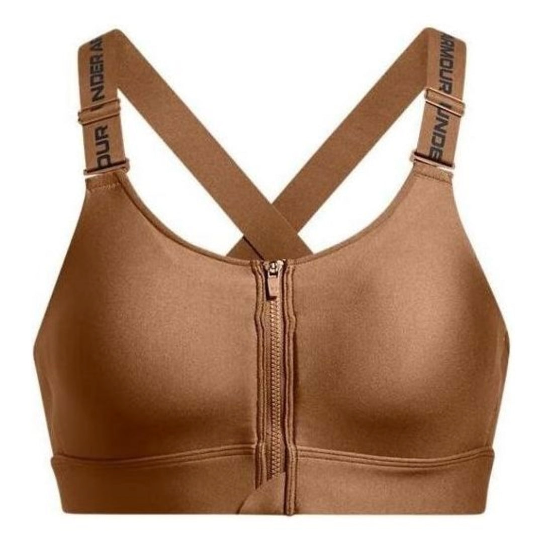 Бюстгальтер (WMNS) Under Armour Infinity 2.0 High Zip Sports Bra 'Brown'
Бюстгальтер (WMNS) Under Armour Infinity 2.0 High Zip Sports Bra 'Brown'