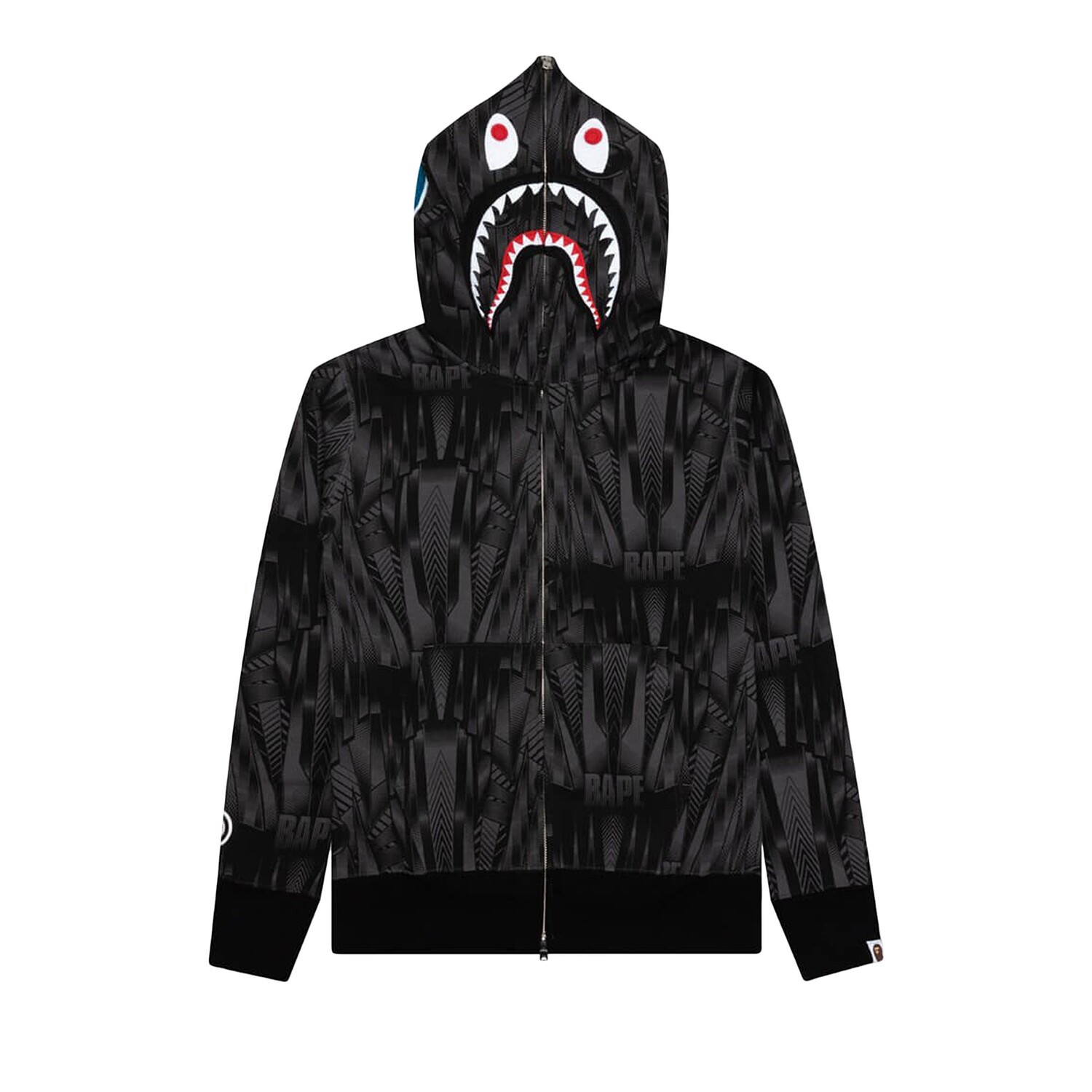 BAPE Speed Racer Shark Толстовка на молнии во всю длину, цвет Черный
BAPE Speed Racer Shark Толстовка на молнии во всю длину, цвет Черный