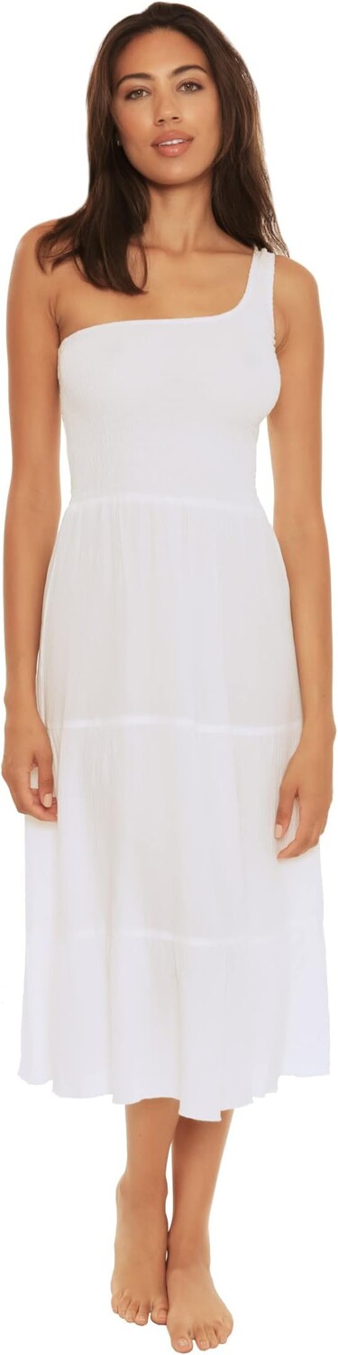 Пляжное платье BECCA Ponza Crinkled Rayon Asymmetrical Dress Cover-Up, белый
Пляжное платье BECCA Ponza Crinkled Rayon Asymmetrical Dress Cover-Up, белый