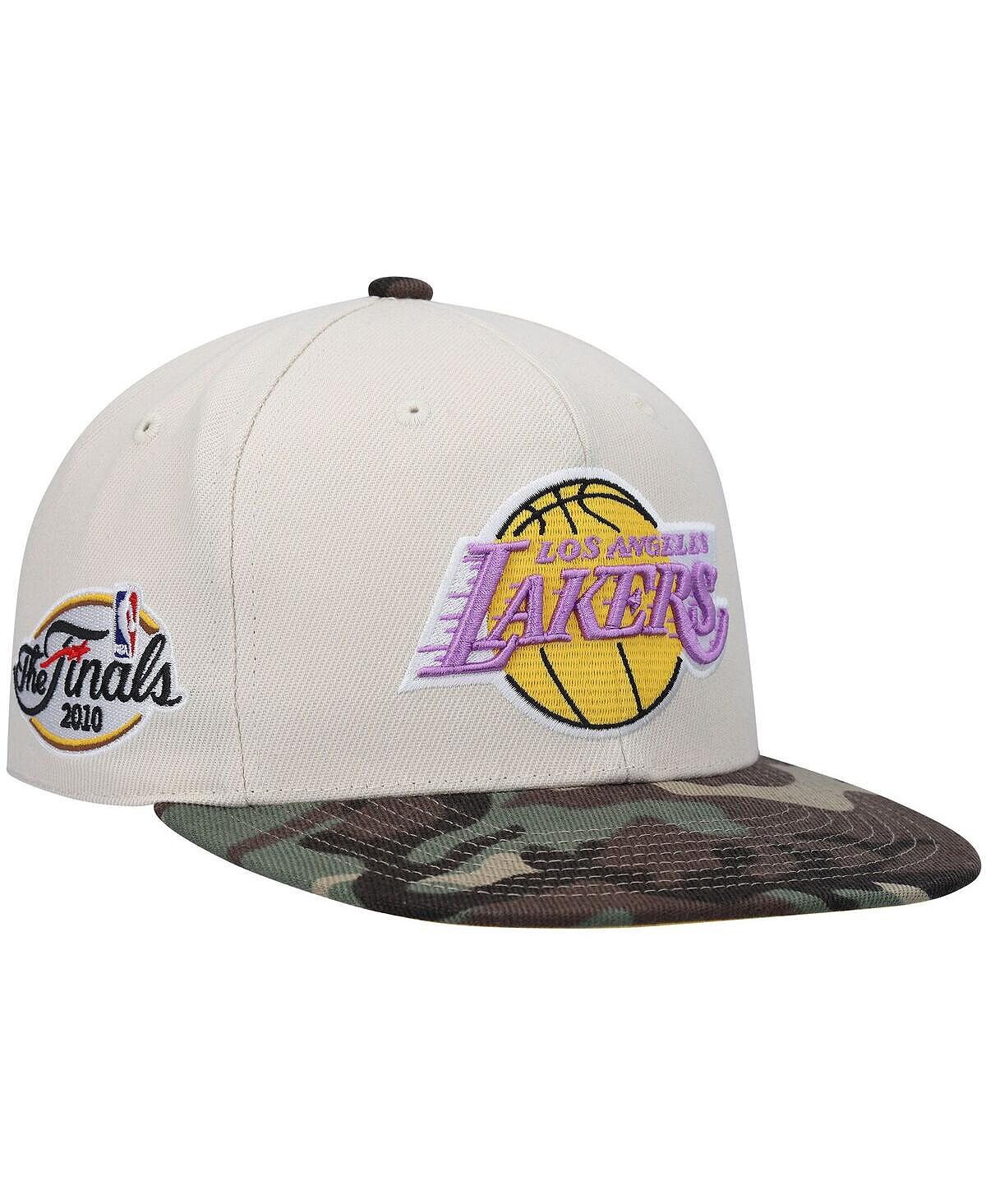 Мужская кремовая кепка с нашивкой Los Angeles Lakers Hardwood Classics NBA Finals 2010, белая камуфляжная облегающая шляпа Mitchell & Ness
Мужская кремовая кепка с нашивкой Los Angeles Lakers Hardwood Classics NBA Finals 2010, белая камуфляжная облегающая шляпа Mitchell & Ness