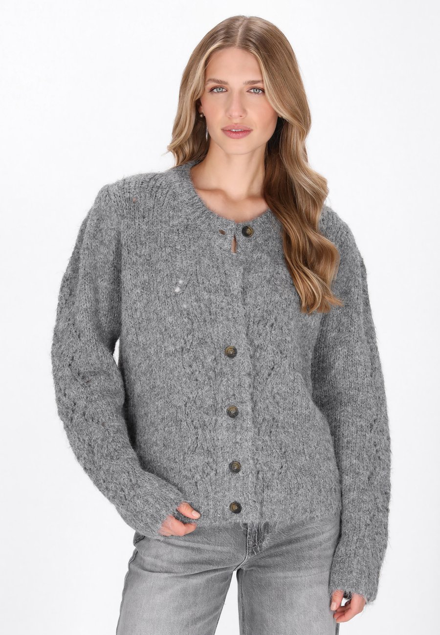 Кардиган DreiMaster Cardigan, Grey Melange/Grey
Кардиган DreiMaster Cardigan, Grey Melange/Grey