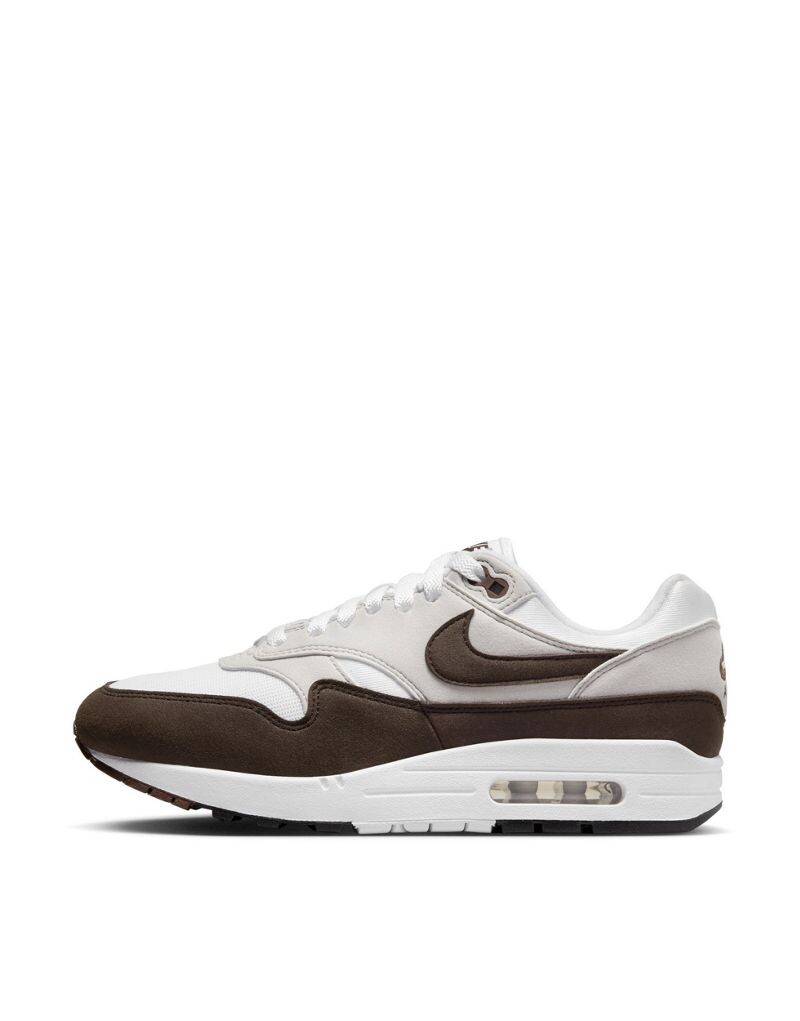 Кроссовки Nike Air Max 1 белого и темно-коричневого цвета, Коричневый, Кроссовки Nike Air Max 1 белого и темно-коричневого цвета
Кроссовки Nike Air Max 1 белого и темно-коричневого цвета, Коричневый, Кроссовки Nike Air Max 1 белого и темно-коричневого цвета
