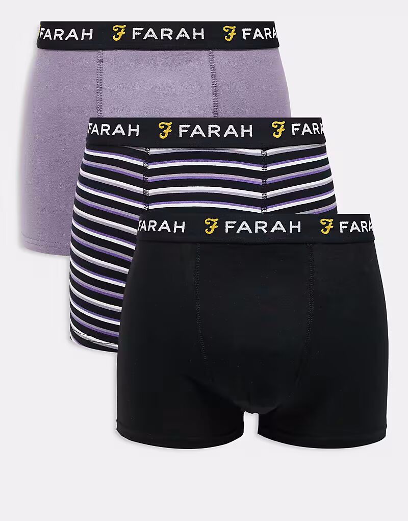 Фарах 3 упаковки боксеров Sweeney в мульти Farah
Фарах 3 упаковки боксеров Sweeney в мульти Farah