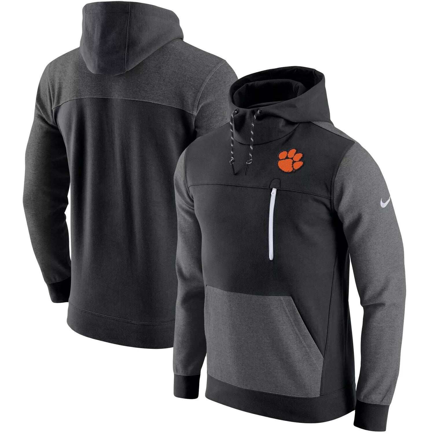 Мужской черный пуловер с капюшоном Clemson Tigers AV-15 2.0 Nike, Черный;серый, Мужской черный пуловер с капюшоном Clemson Tigers AV-15 2.0 Nike 
Мужской черный пуловер с капюшоном Clemson Tigers AV-15 2.0 Nike, Черный;серый, Мужской черный пуловер с капюшоном Clemson Tigers AV-15 2.0 Nike