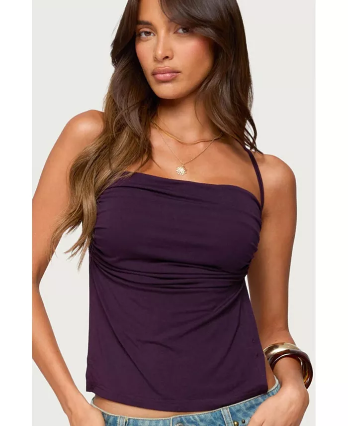 Женский топ Rachey с открытой спиной и сборками Edikted, фиолетовый
Женский топ Rachey с открытой спиной и сборками Edikted, фиолетовый