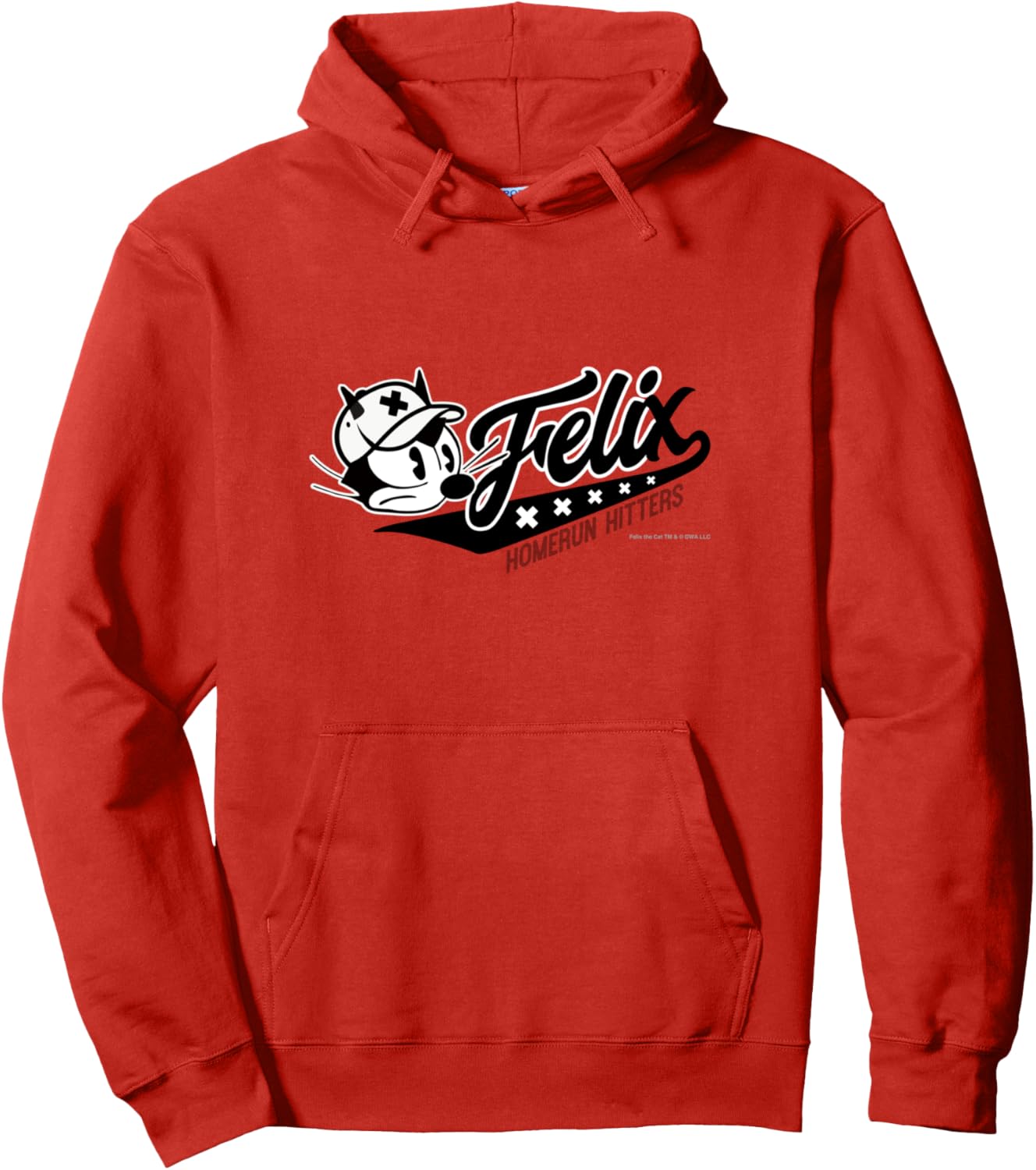 Толстовка с надписью Кот Филикс, бьющий хоум-раны Felix The Cat, красный
Толстовка с надписью Кот Филикс, бьющий хоум-раны Felix The Cat, красный
