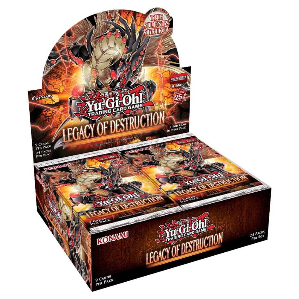 Карточная игра Konami Yu-Gi-Oh TCG: Legacy of Destruction - Booster Box (24) (Game On! Sale)
Карточная игра Konami Yu-Gi-Oh TCG: Legacy of Destruction - Booster Box (24) (Game On! Sale)