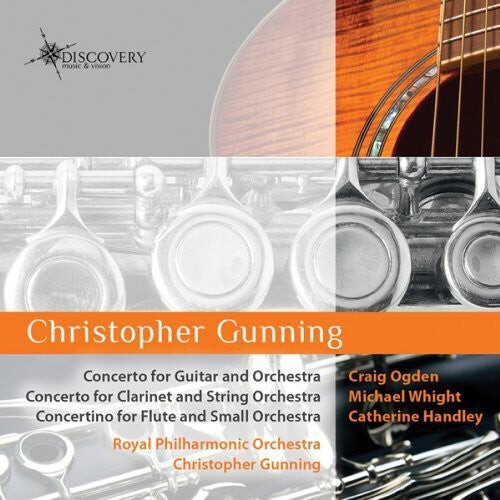 CD диск Gunning / Royal Philharmonic Orch / Gunning: Cto for Guitar / Cto for Clarinet / Concertino for
CD диск Gunning / Royal Philharmonic Orch / Gunning: Cto for Guitar / Cto for Clarinet / Concertino for
