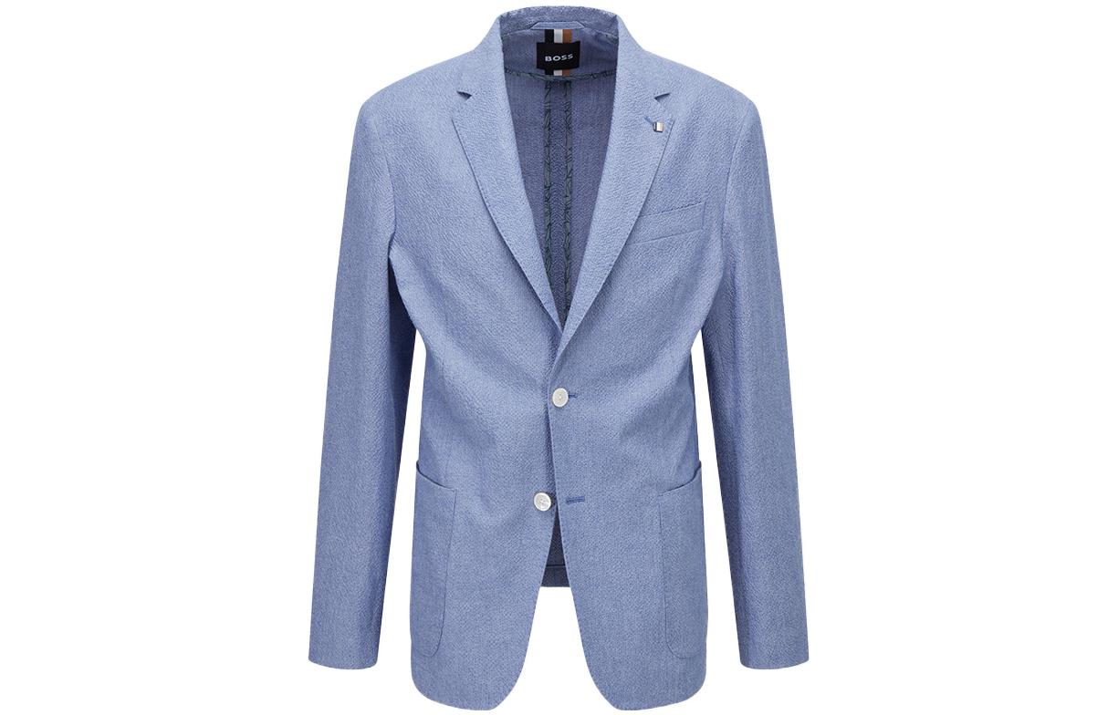 Hugo Boss Мужской деловой костюм сезона весна-лето 2022, синий
Hugo Boss Мужской деловой костюм сезона весна-лето 2022, синий
