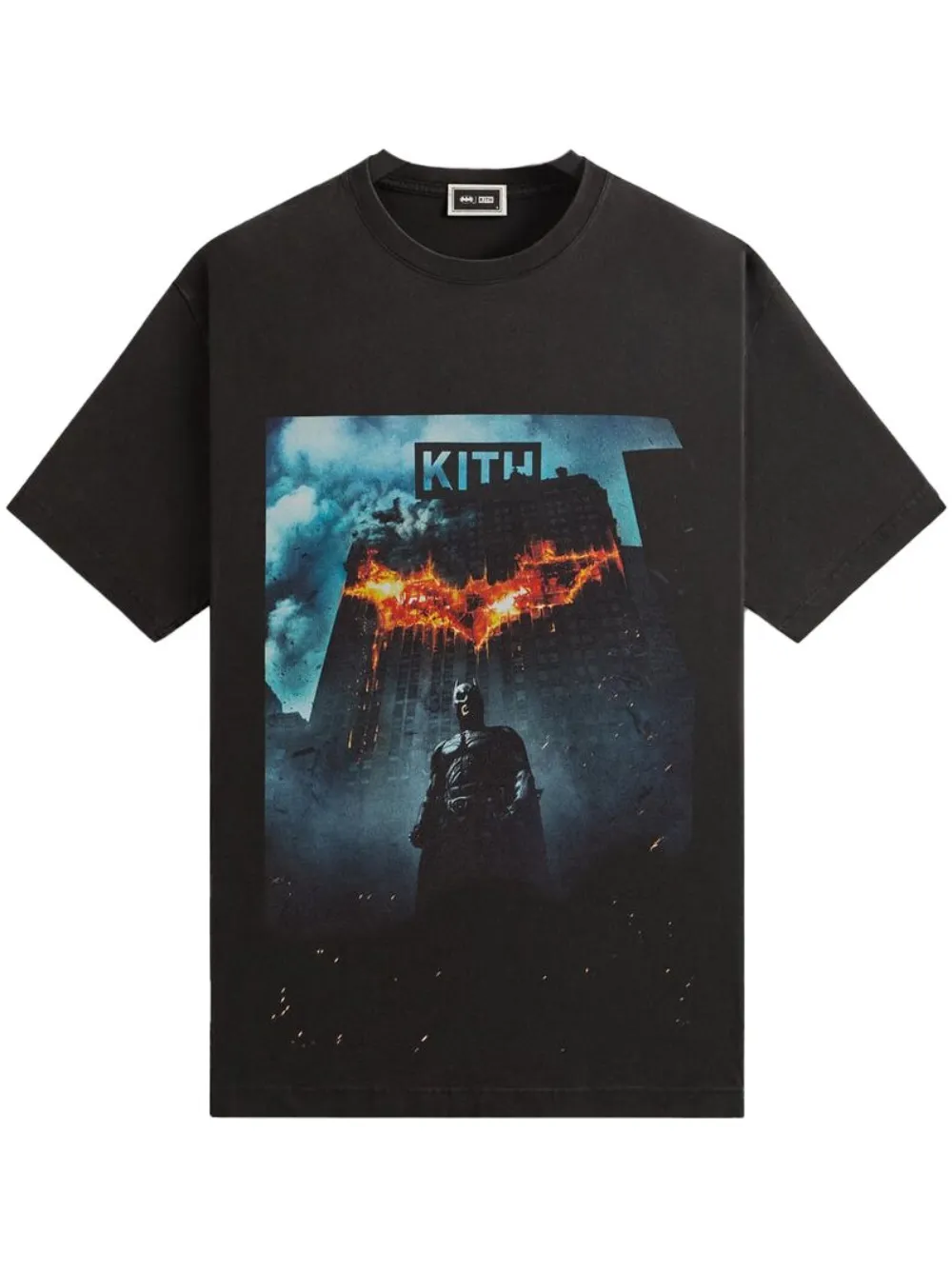 Футболка Dark Knight International из коллаборации с Batman KITH, черный 
Футболка Dark Knight International из коллаборации с Batman KITH, черный