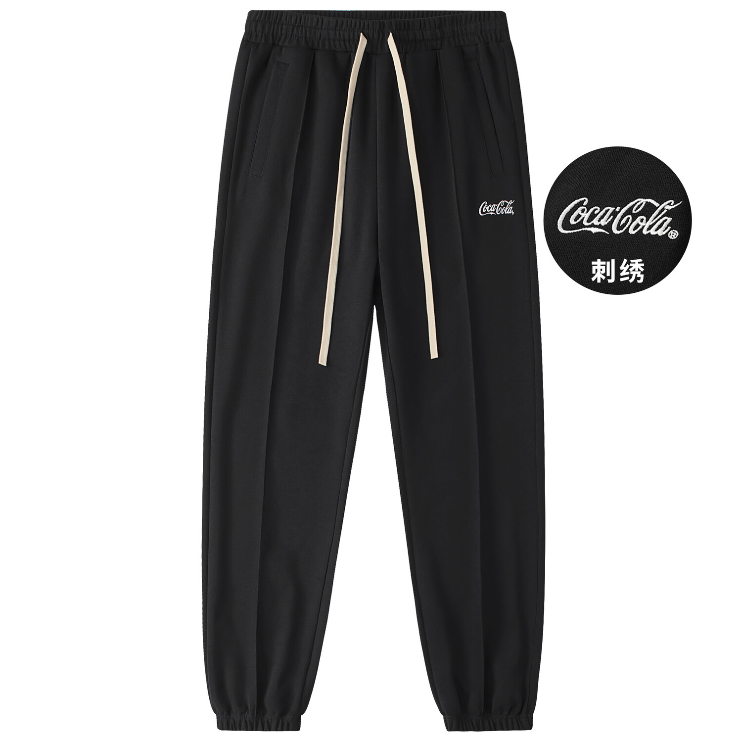 Трикотажные спортивные штаны унисекс Coca-Cola, Черный (на флисовой подкладке)
Трикотажные спортивные штаны унисекс Coca-Cola, Черный (на флисовой подкладке)