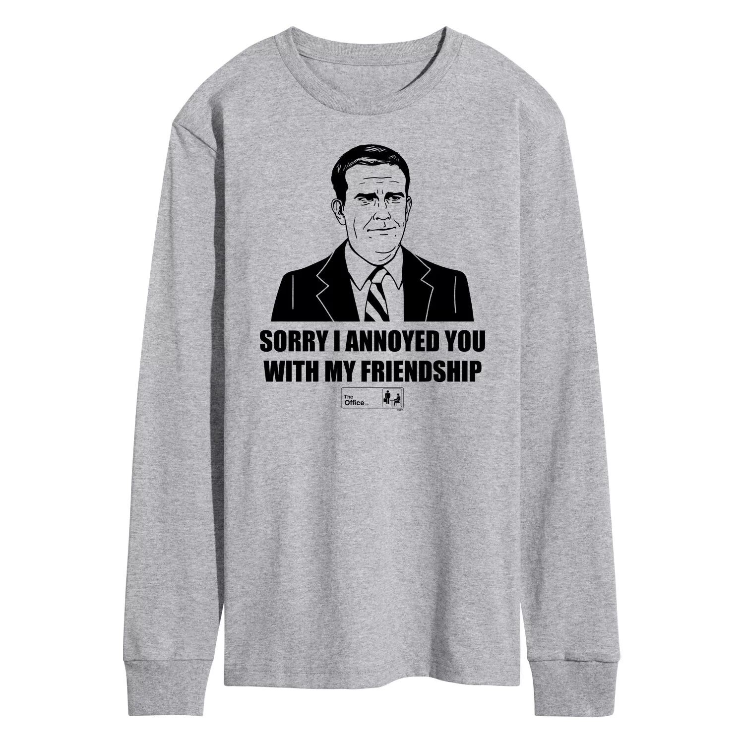 Мужская футболка The Office с длинными рукавами «Извини, я раздосадовал тебя» Licensed Character, Серый, Мужская футболка The Office с длинными рукавами «Извини, я раздосадовал тебя» Licensed Character
Мужская футболка The Office с длинными рукавами «Извини, я раздосадовал тебя» Licensed Character, Серый, Мужская футболка The Office с длинными рукавами «Извини, я раздосадовал тебя» Licensed Character