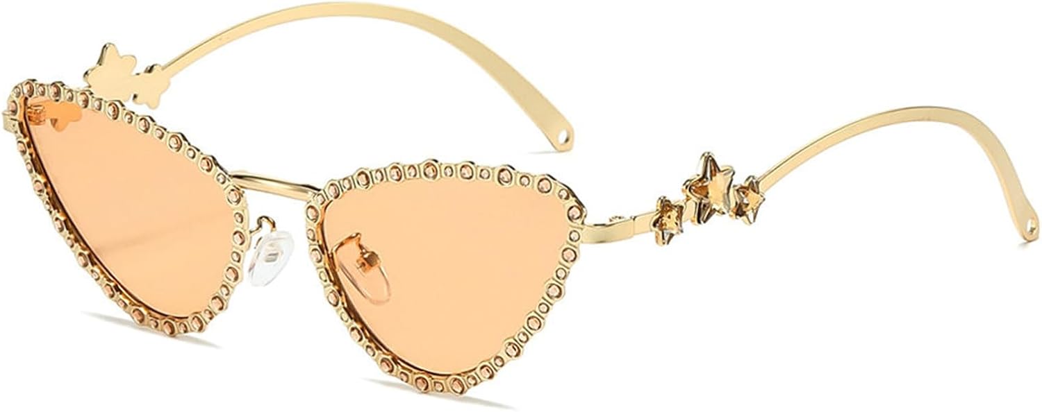 Солнцезащитные очки Helena Retro Small Rhinestone Cat Eye Sunglasses for Women в стиле 90-х, блестящие, в стиле хиппи-диско, модные, с кристаллами, защита от ультрафиолета UV400, C1
Солнцезащитные очки Helena Retro Small Rhinestone Cat Eye Sunglasses for Women в стиле 90-х, блестящие, в стиле хиппи-диско, модные, с кристаллами, защита от ультрафиолета UV400, C1