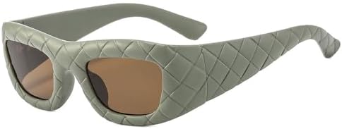 Универсальные солнцезащитные очки с модным дизайном для женщин, стильные очки для мужчин с зеркальным покрытием и улучшенной защитой от УФ-излучения UV400 для вождения MTZJH, Green
Универсальные солнцезащитные очки с модным дизайном для женщин, стильные очки для мужчин с зеркальным покрытием и улучшенной защитой от УФ-излучения UV400 для вождения MTZJH, Green