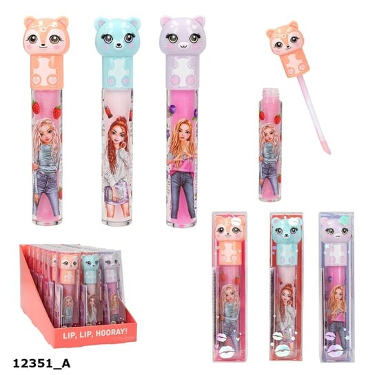 Ароматный блеск для губ с животными Top Model 3Wz Beauty Me 12351A Depesche, Inna marka
Ароматный блеск для губ с животными Top Model 3Wz Beauty Me 12351A Depesche, Inna marka