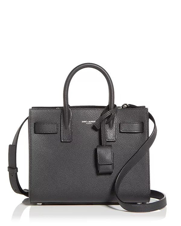 Сумка Sac de jour нано с верхней ручкой Saint Laurent, черный
Сумка Sac de jour нано с верхней ручкой Saint Laurent, черный
