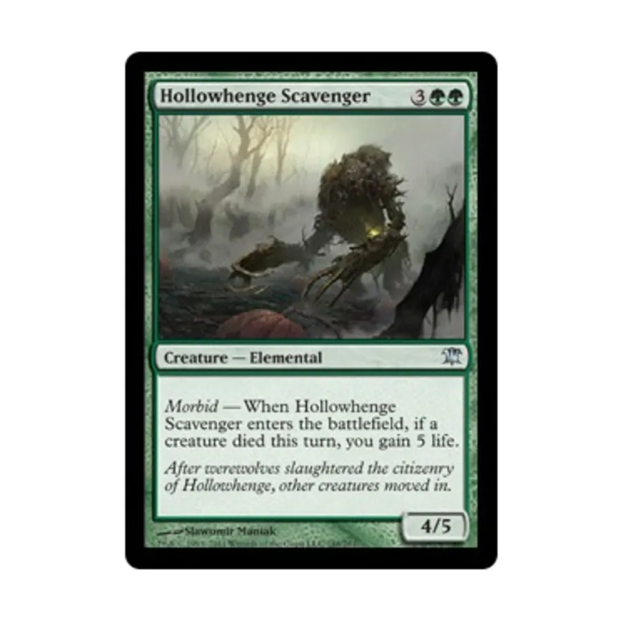 CCG Холлоухендж Мусорщик (U), MTG - Innistrad
CCG Холлоухендж Мусорщик (U), MTG - Innistrad