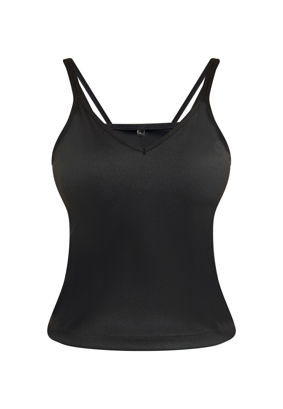 Топ на тонких бретельках IZIA Top, черный
Топ на тонких бретельках IZIA Top, черный