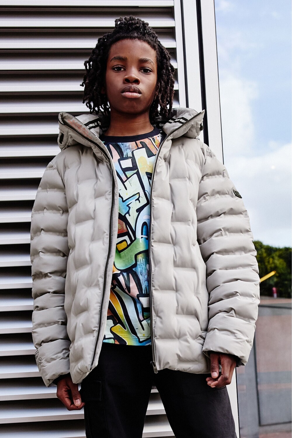 Утепленное пальто с флисовой подкладкой (3 17 лет) Next, серый
Утепленное пальто с флисовой подкладкой (3 17 лет) Next, серый