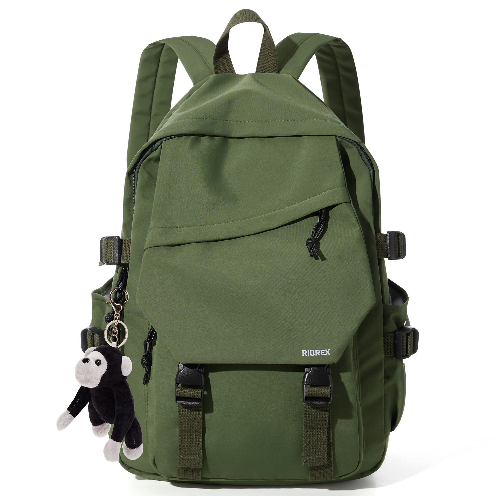 RIOREX Тканевый рюкзак для ноутбука унисекс разноцветный, Green (with Doll)
RIOREX Тканевый рюкзак для ноутбука унисекс разноцветный, Green (with Doll)