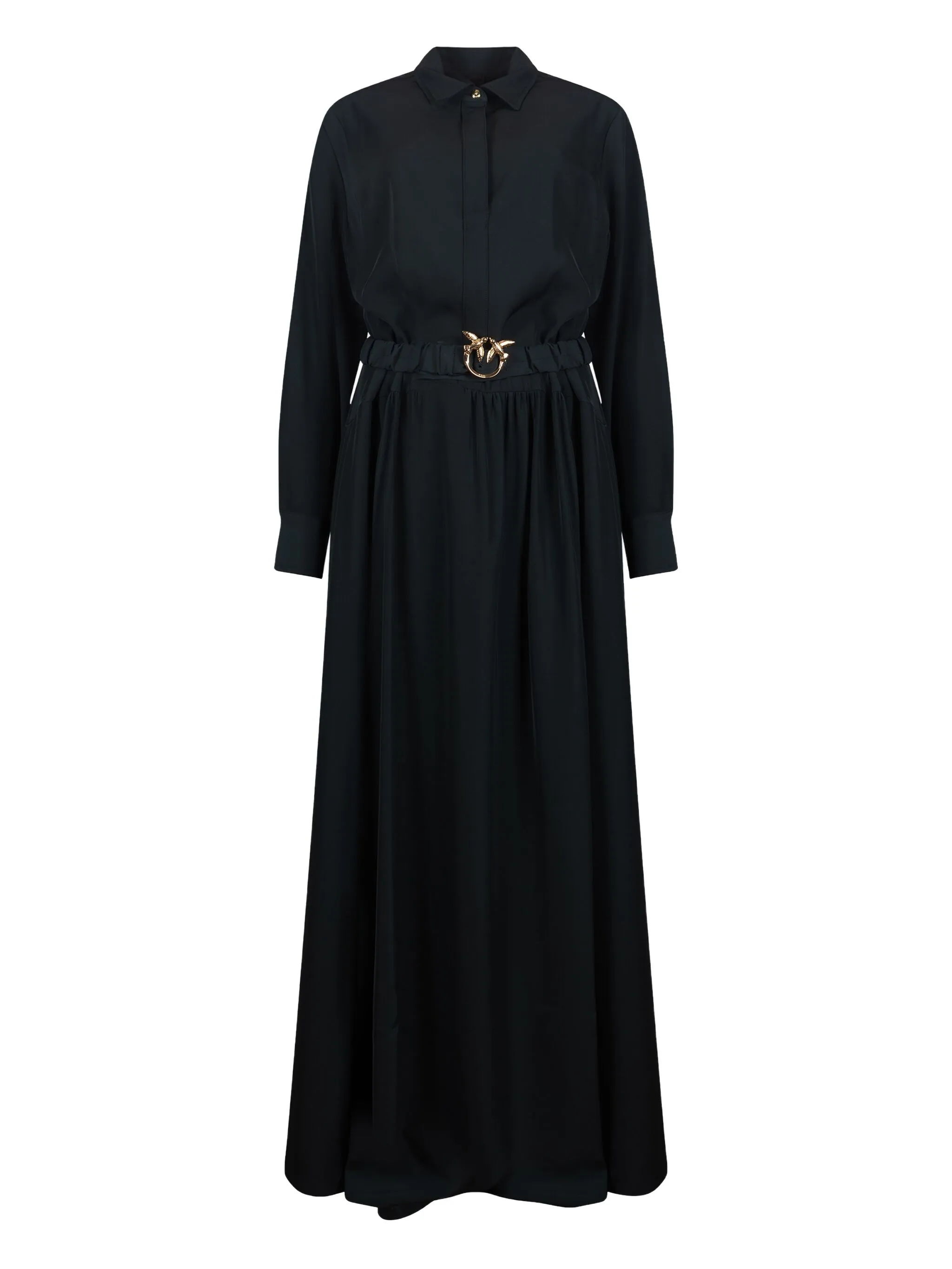 Платье макси с пряжкой Love Birds Pinko, зеленый
Платье макси с пряжкой Love Birds Pinko, зеленый