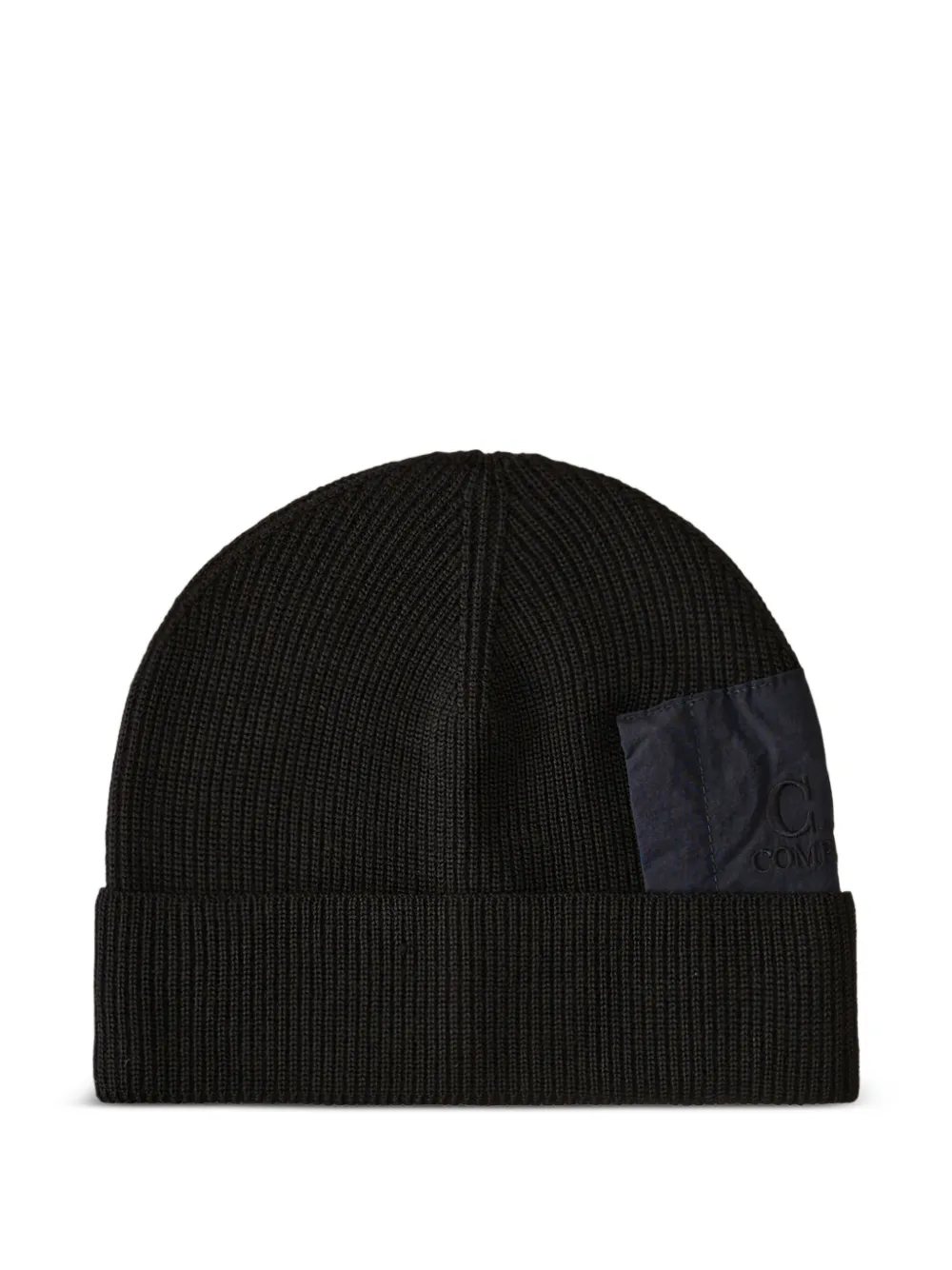 Шерстяная шапка бини в рубчик с нашивкой-логотипом C.P. Company, черный
Шерстяная шапка бини в рубчик с нашивкой-логотипом C.P. Company, черный