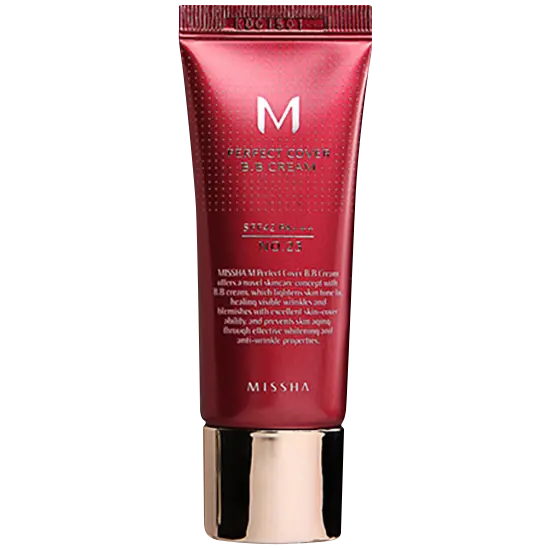 Bb-крем с фильтром spf42/pa+++ для лица 23 натуральный бежевый Missha M Perfect Cover, 20 мл
Bb-крем с фильтром spf42/pa+++ для лица 23 натуральный бежевый Missha M Perfect Cover, 20 мл