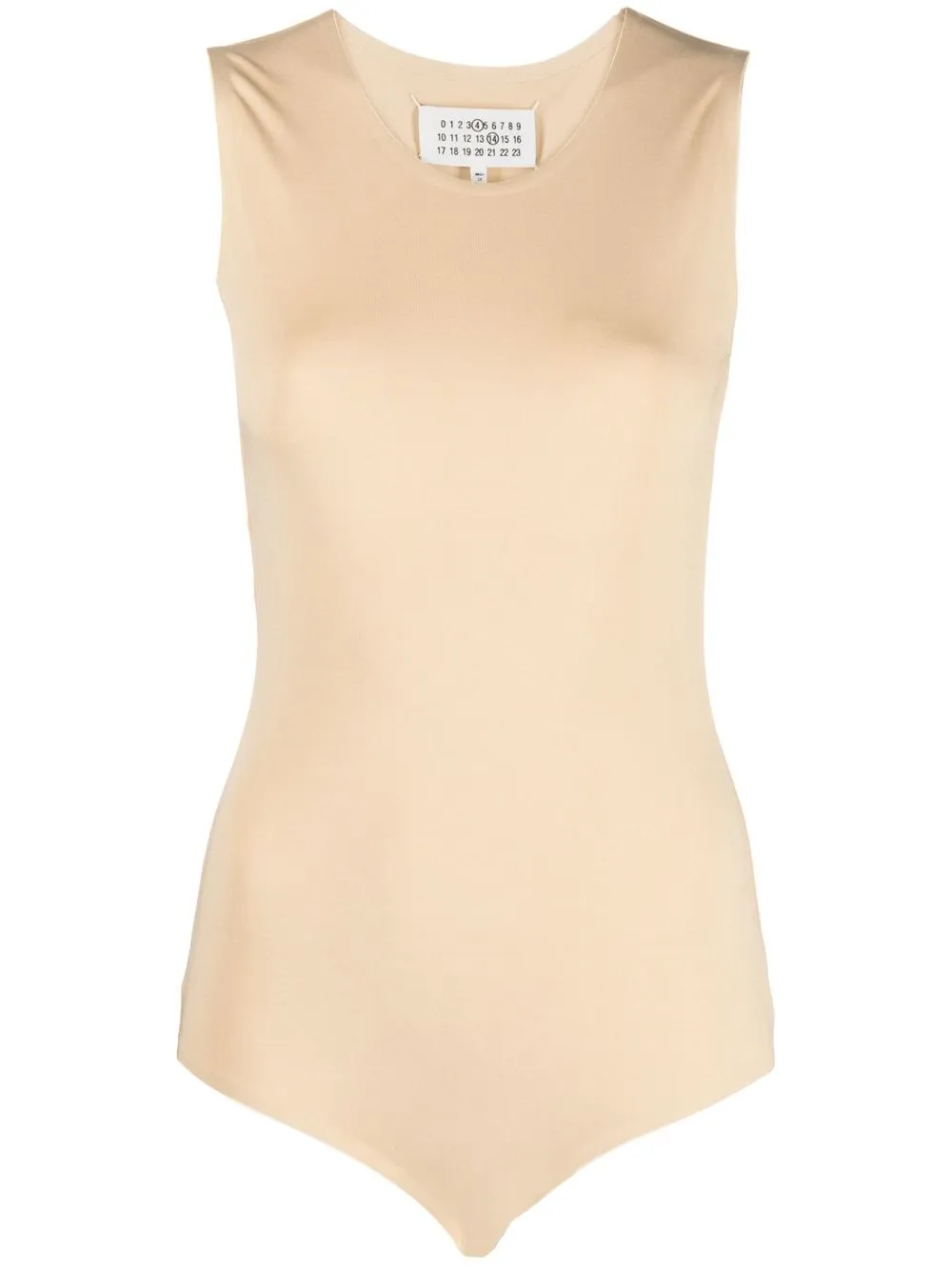 Боди с круглым вырезом MAISON MARGIELA, нейтральный
Боди с круглым вырезом MAISON MARGIELA, нейтральный