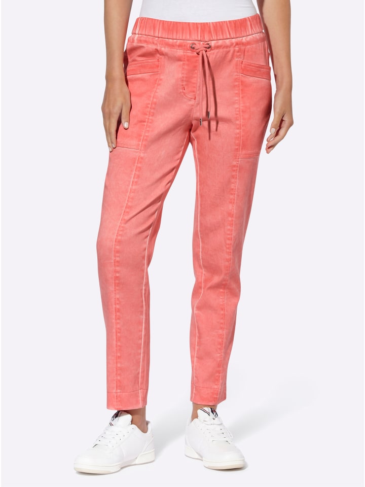 Тканевые брюки Heine, коралловый
Тканевые брюки Heine, коралловый