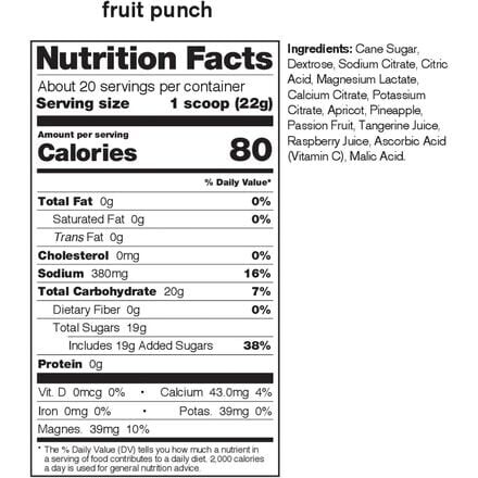 Смесь для спортивных напитков для гидратации, упаковка из 20 шт. Skratch Labs, цвет Fruit Punch
Смесь для спортивных напитков для гидратации, упаковка из 20 шт. Skratch Labs, цвет Fruit Punch