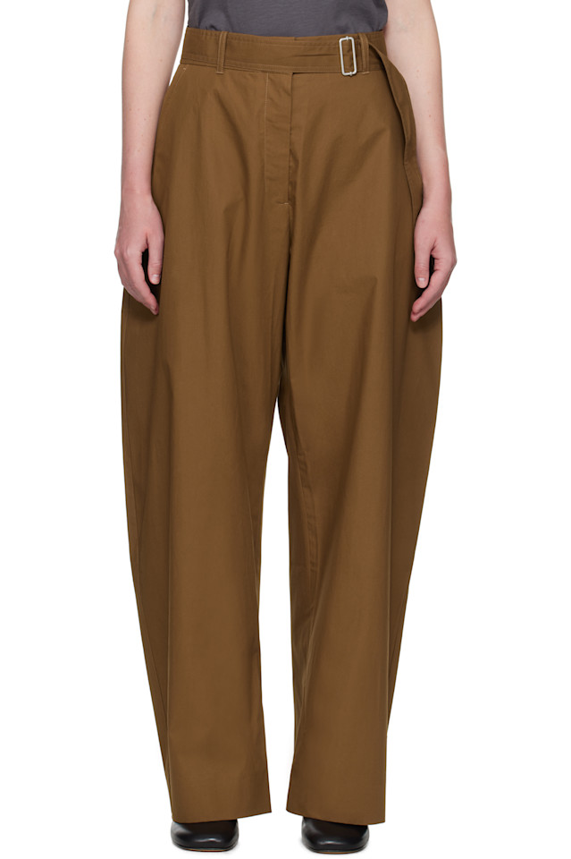 Доринг хлопковые брюки Studio Nicholson, цвет almond
Доринг хлопковые брюки Studio Nicholson, цвет almond