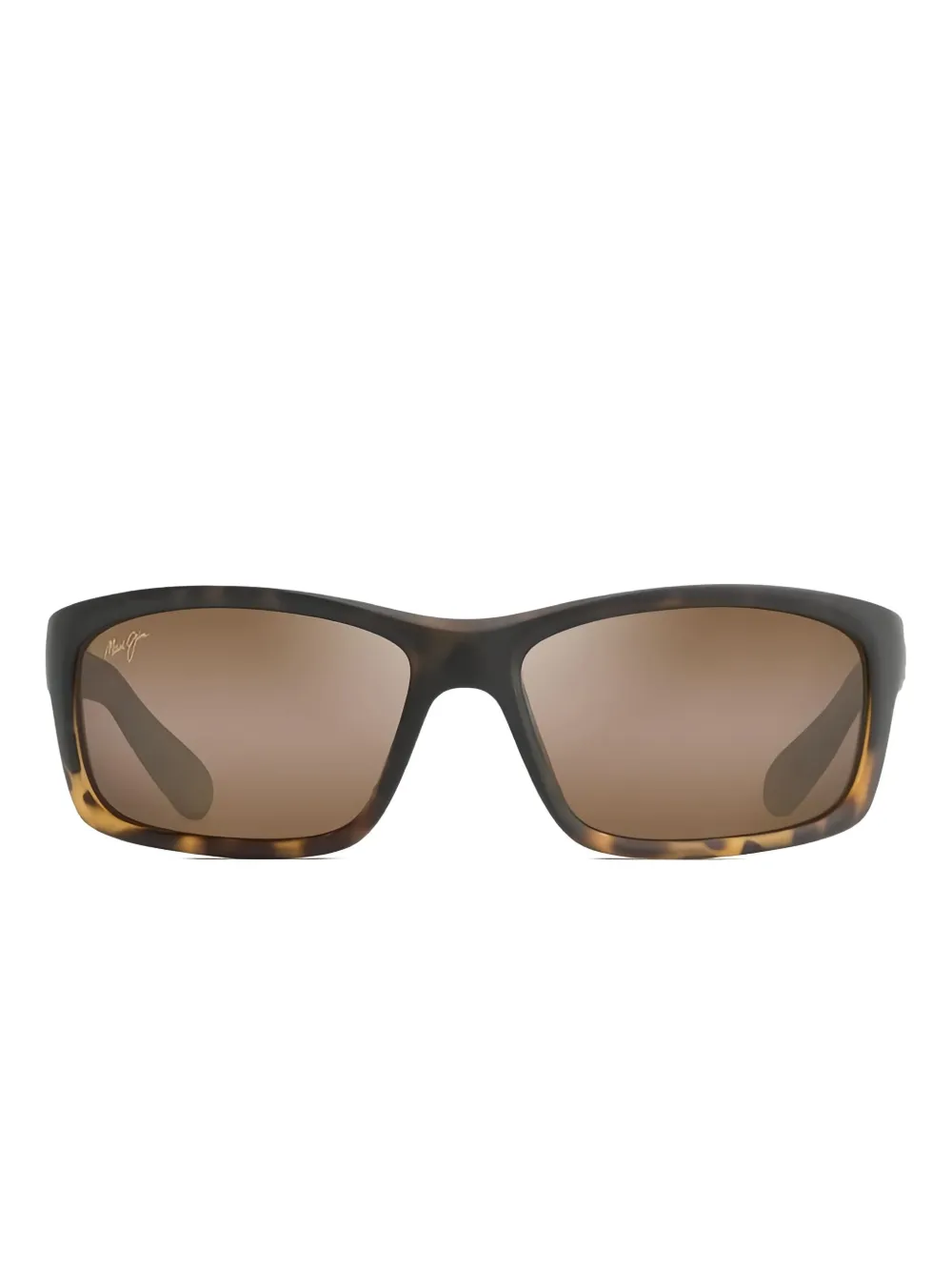 Солнцезащитные очки прямоугольной формы с черепаховым принтом и омбре на побережье Канайо Maui Jim, коричневый
Солнцезащитные очки прямоугольной формы с черепаховым принтом и омбре на побережье Канайо Maui Jim, коричневый
