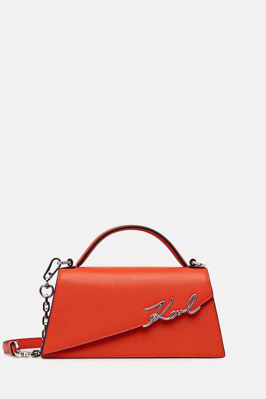 Кожаная сумка K/SIGNATURE Karl Lagerfeld, оранжевый
Кожаная сумка K/SIGNATURE Karl Lagerfeld, оранжевый